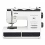 Brother HF27 Nähmaschine, 27 Stiche, Stichlänge bis 4 mm, Freiarm, automatischer Nadeleinfädler, weiß