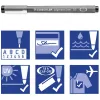 Fineliner Staedtler pigment liner 308 Blau 1 Stück