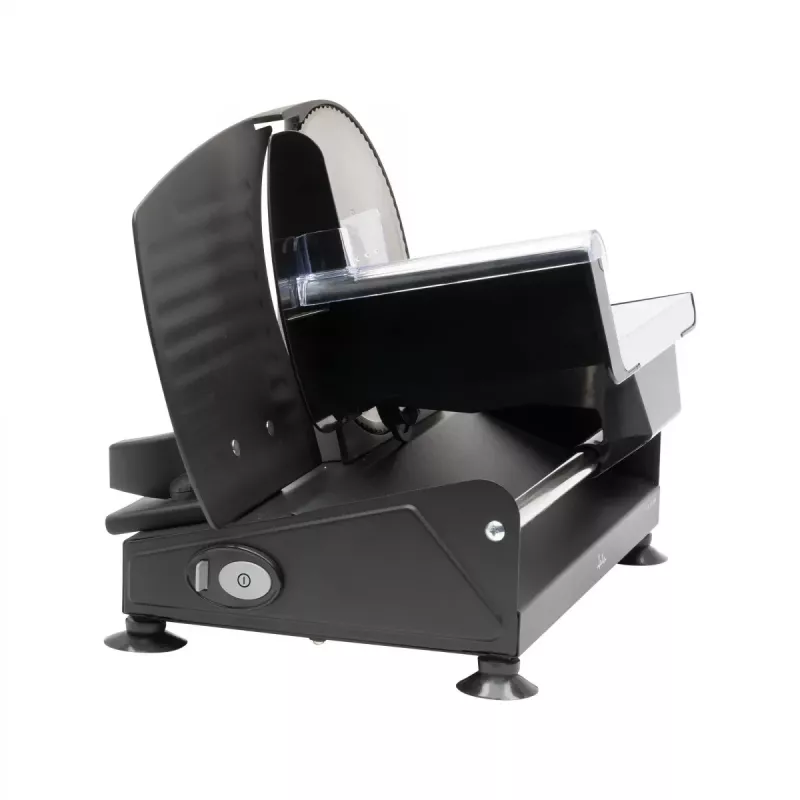 Jata JECF1200 elektrische Aufschnittmaschine, 200 W, 190 mm Edelstahlmesser, 0-15 mm Schnittstärke