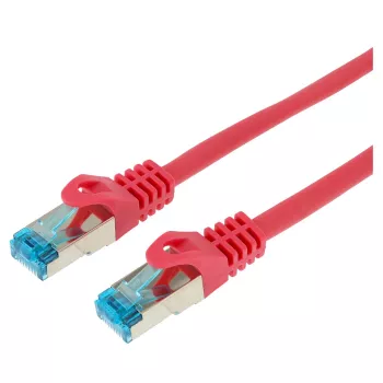 Netzwerkkabel LOGON TCR55SS250M Cat5e SF/UTP (S-FTP) 25 m Magenta RJ-45–RJ-45