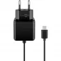 Goobay USB-C-Ladegerät 3,0 A (15 W) mit 1,5 m USB-C-Kabel, schwarz