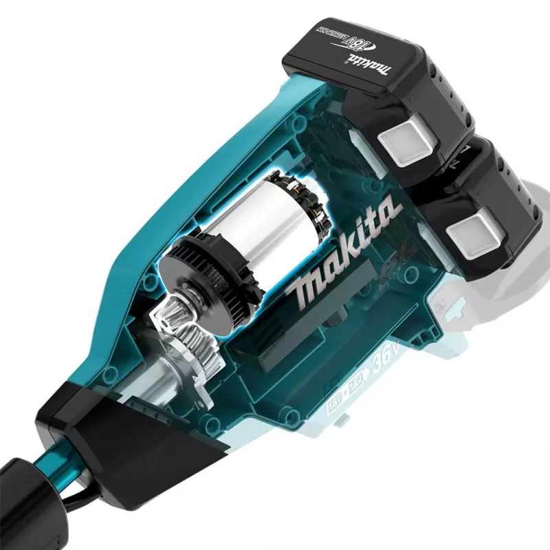 Makita DUR369APT2 Motorsense/Rasentrimmer 1000 W AC/Akku Schwarz, Blau, Grau