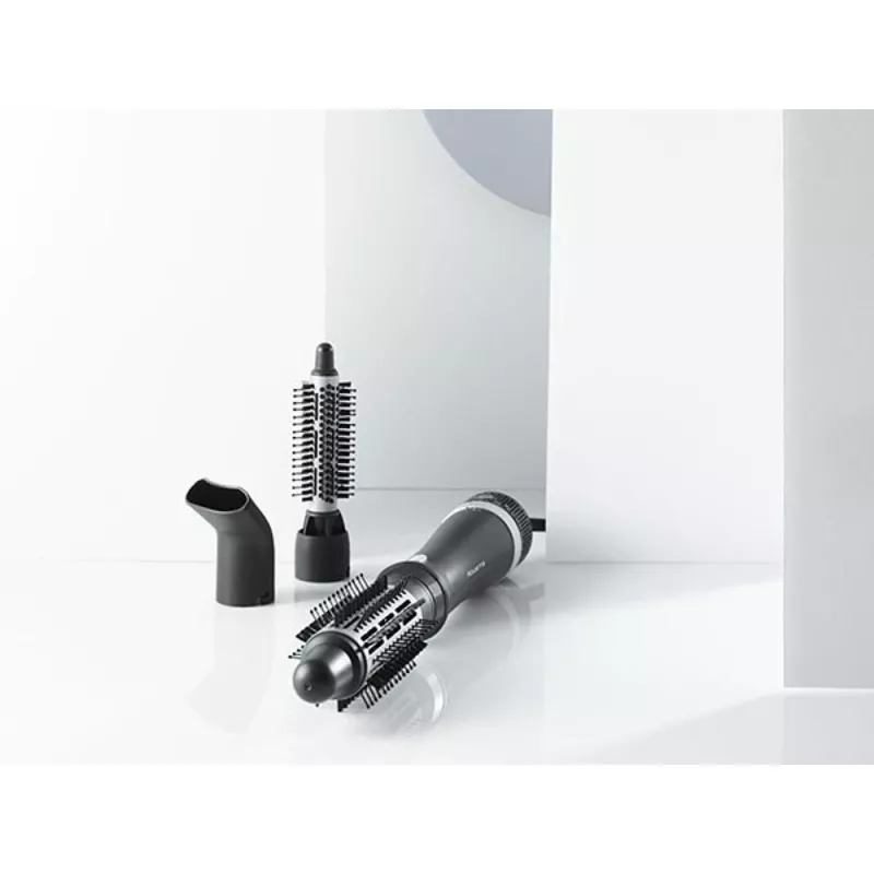 Heißluftbürste Rowenta Express Style CF6320F0 Warm Schwarz Silber für alle Haarlängen