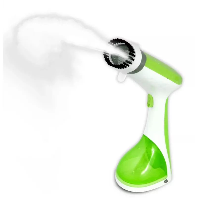 Esperanza Velure EHI008 Handdampfglätter für Kleidung, 1400 W, 0,22 l Wassertank, 20 g/min Dampf, 1,6 m Kabel, grün/weiß