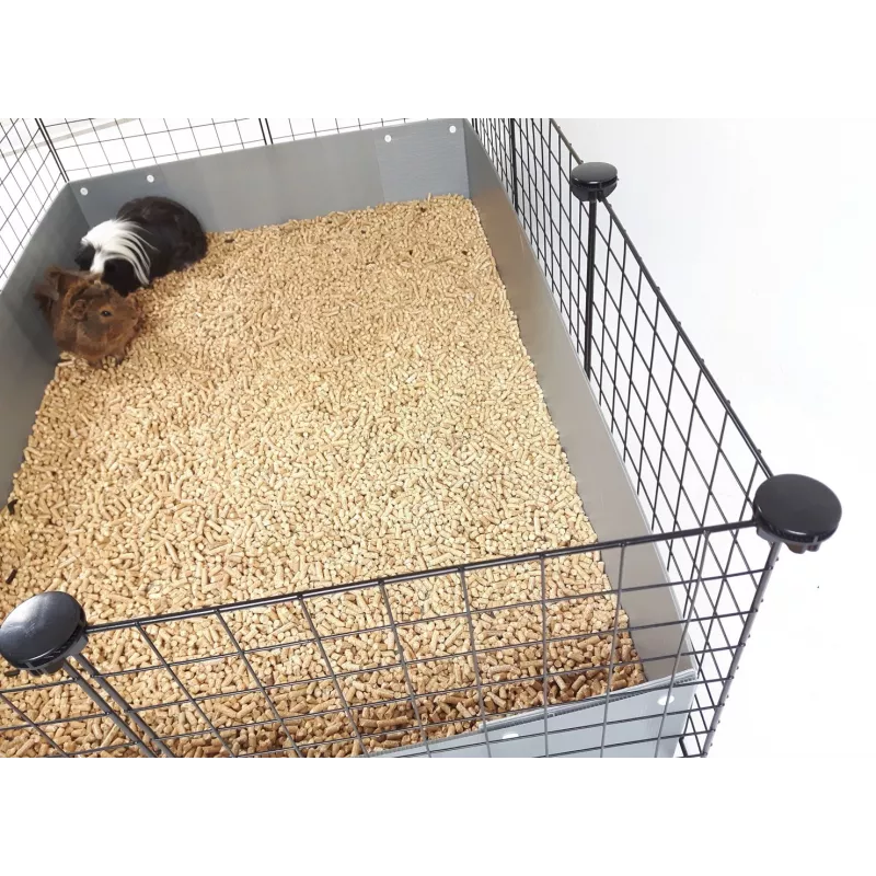 C&C Modular Käfig 3x2 110x75 cm Meerschweinchen, Igel, schwarz