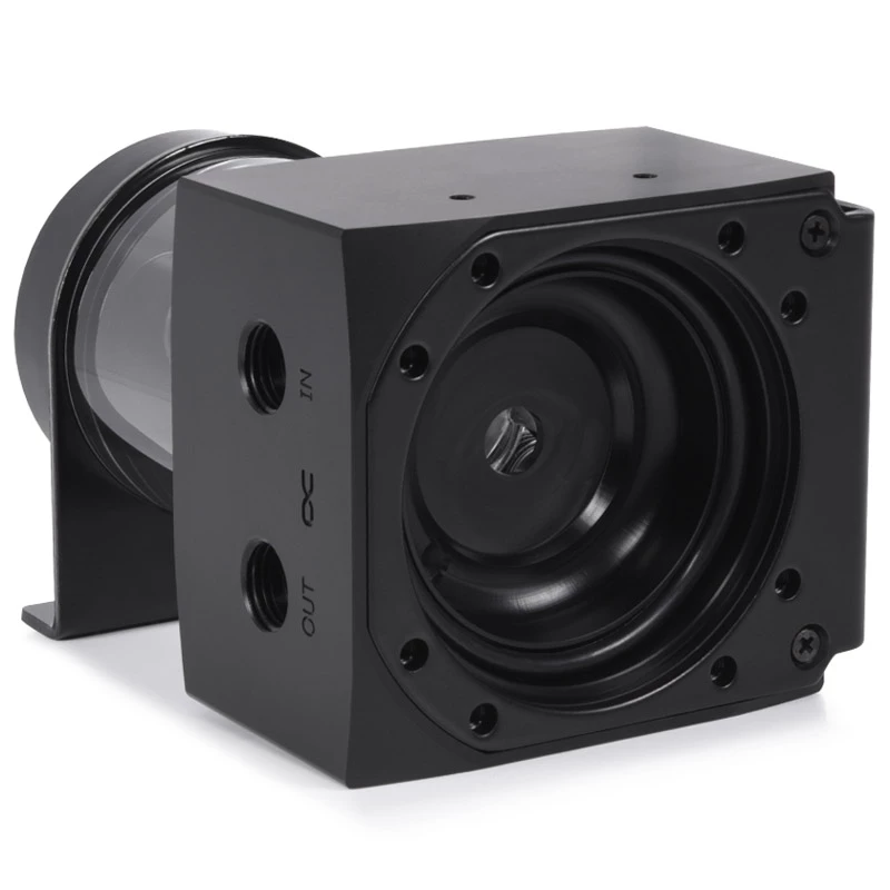Alphacool Core 100 Aurora 15393 Ausgleichsbehälter, D5/VPP, ARGB, Acetal/Acryl, Schwarz