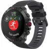Polar Grit X2 Pro Sport-Smartwatch 3,53 cm (1,39") AMOLED-Touchscreen 454 x 454, 32 GB, GPS, Silikonarmband S-L, Schwarz (900110283)