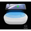 Devia Kabellose Ladestation mit Desinfektionsbox, Weiß