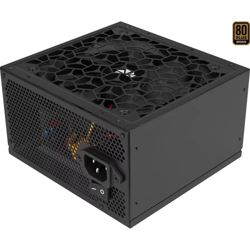 Aerocool AERO BRONZE 750W V2 ATX-Netzteil ACPB-AR75AEC.12, 80 PLUS Bronze, aktive PFC, schwarz