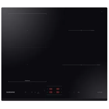 Einbau-Kochfeld Samsung NZ64B5045GK/U2, Induktion, 4 Kochzonen, Flex Zone, SmartThings Cooking, Auto Connectivity, 60 cm, Schwarz
