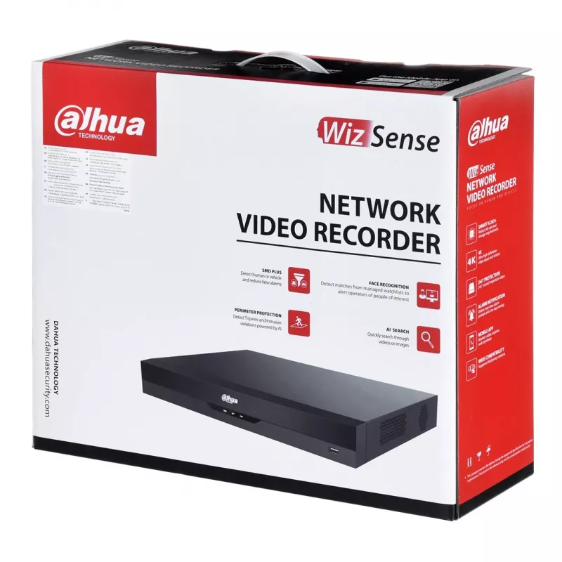 Netzwerk-Videorecorder DAHUA NVR4216-EI – 16-Kanal 1920×1080, 6 TB, 1U, schwarz