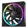 DeepCool FL12 3-in-1 120-mm-Gehäuselüfter (3 Stück), 500-2150 U/min, fluiddynamisches Lager, 32 dB, Schwarz
