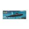 Kunststoff-Modellschiff REVELL S.S.B. Abraham Lincoln 1/253 Maßstab Bausatz