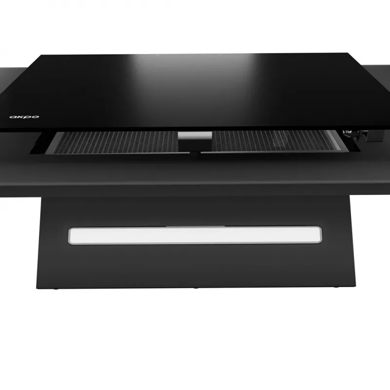AKPO WK-4 Schwarz 2.0 60 Schwarz T300 Linear LED/Controller Dunstabzugshaube