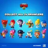 BRAWL STARS S1 FIGUREN – 8er-PACK DELUXE BOX VER.C