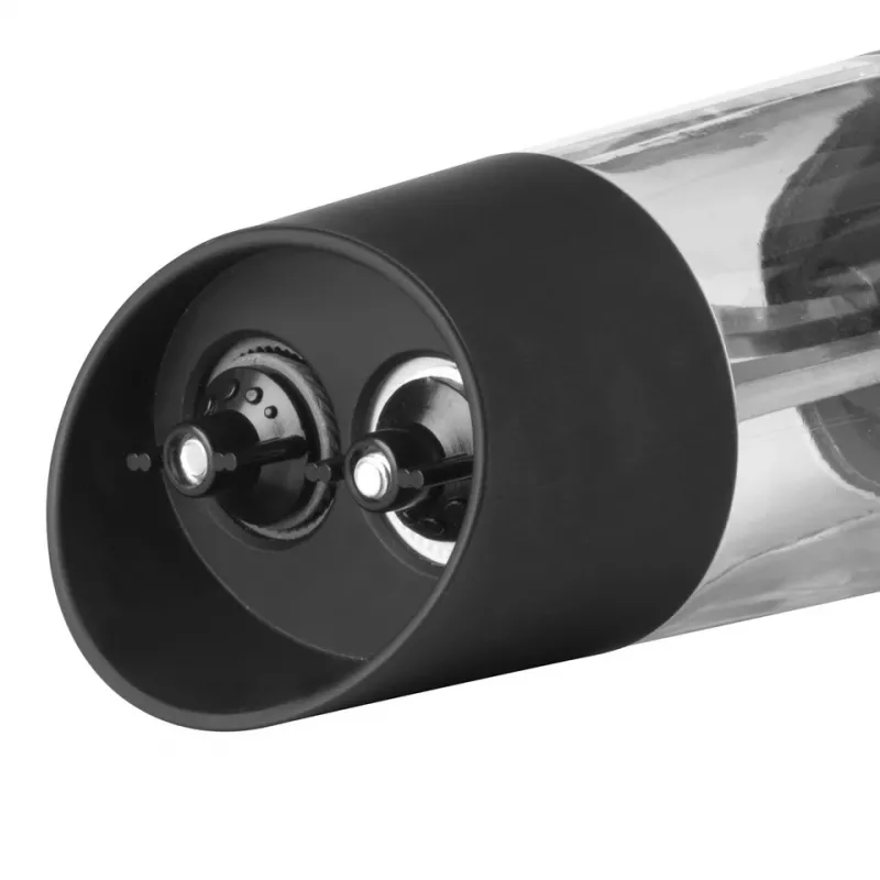 Salter 7612 BKXRAUP mechanische Doppel-Salz- und Pfeffermühle