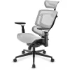 Bürostuhl Sharkoon OfficePal C50M — gepolsterte Sitzfläche, Netzrückenlehne, schwarz, Rückenlehne 49 × 63 cm, Sitzbreite 50 cm