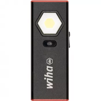 Wiha 45699 Handleuchte 1.200 lm, Schwarz/Rot, mit On-/Off-Sensor
