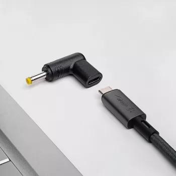 Akyga AK-ND-C04 Ladeadapter USB-C auf DC 4,0 x 1,7 mm für Notebooks, 18,5-20 V, 100 W, für Lenovo