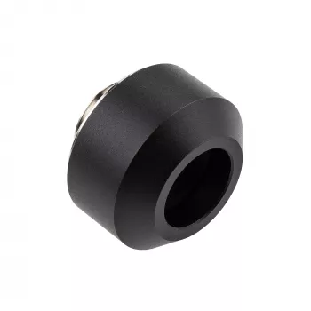 Hardtube-Anschlussset OPTIMUS für 12-mm-Rohre, 6er-Pack mit Installationswerkzeug, schwarz