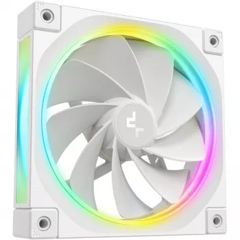DeepCool FL12R Reverse 120-mm-Gehäuselüfter, 500–2150 U/min, 33,9 dB, Weiß