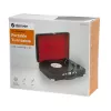 Denver VPL-120 USB-Plattenspieler mit eingebauten Lautsprechern, Schwarz
