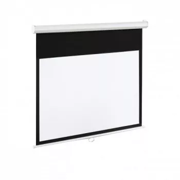 Elektrische Leinwand 100 16:9 120 265x150 mattweiß mit Fernbedienung
