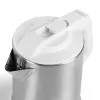 Jata JEHA1723 Wasserkocher, 2 l, 1500 W, Edelstahl, Weiß