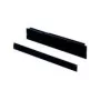 Rittal DK 7151.005 Blindplatte, 1U, RAL 9005, Schwarz