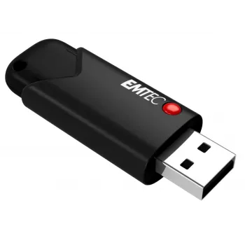 USB-Stick Emtec B120 Click Secure 16 GB USB Typ-A 3.2 Gen 2 Schwarz