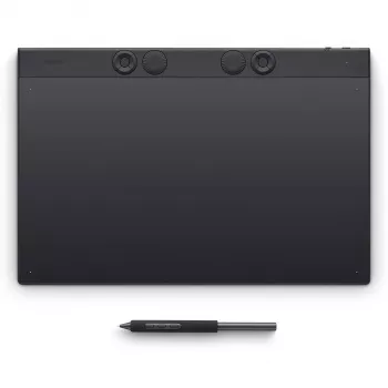 Wacom Intuos Pro Large Grafiktablett Schwarz 349 x 195 mm USB/Bluetooth