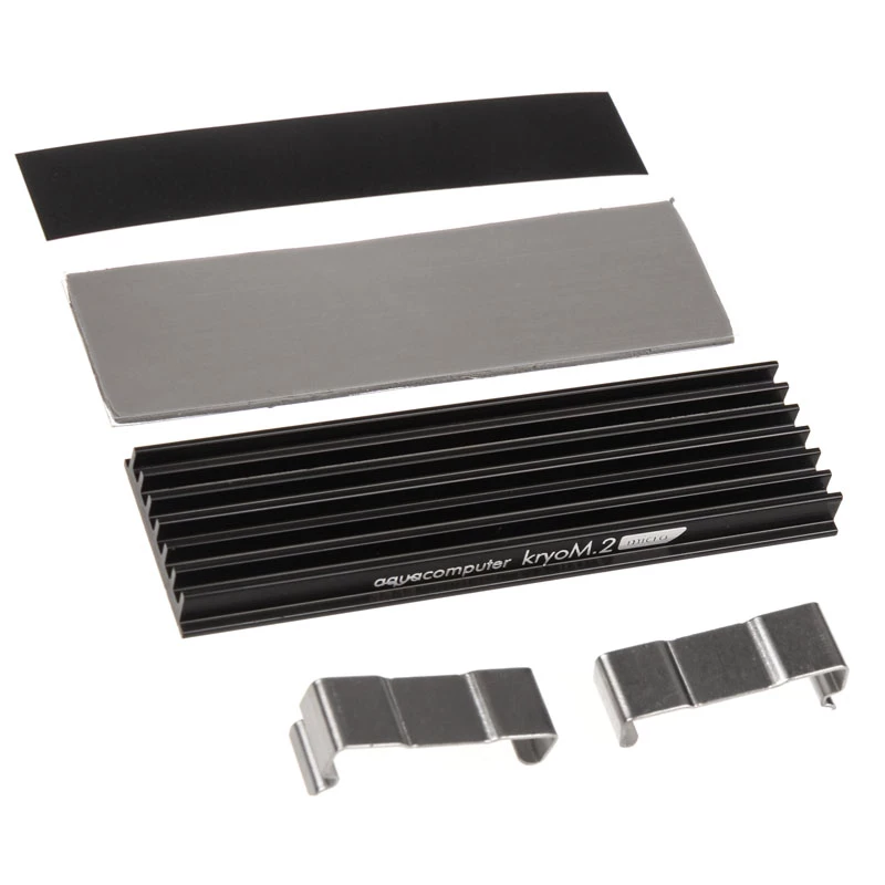 Aqua Computer kryoM.2 micro Passivkühler für M.2 2280 SSD