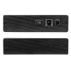 Kolink HDSU3U3 externes 3,5-Zoll-USB-3.0-Gehäuse, Schwarz