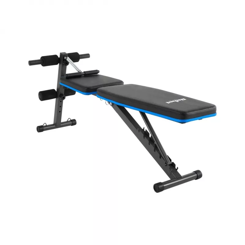 Verstellbare Trainingsbank Rebel RBA-2003 mit Beinfixierung und Widerstandsbändern
