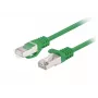 Lanberg PCF6-20CC-0025-G Cat.6 F/UTP Patchkabel, 10er-Pack, 0,25 m, Grün