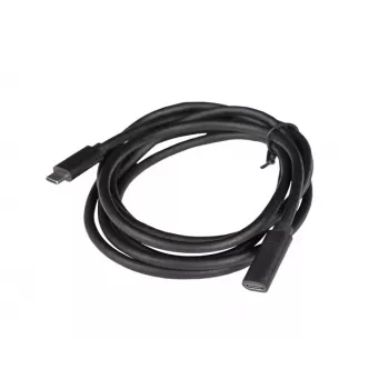 Lanberg CA-USBE-20CC-0015-BK USB-C Verlängerungskabel M/F, USB 3.2 Gen 1, 1,5 m, schwarz