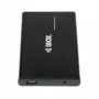 iBOX HD-02 externes Gehäuse für 2,5-Zoll-SATA-Laufwerke, USB 3.0, Aluminium, Schwarz