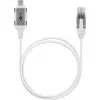 Goobay Ethernet-Kabel USB-C 3.1 auf RJ45 schlank 10 m – verbindet Router, Modem oder (74391)