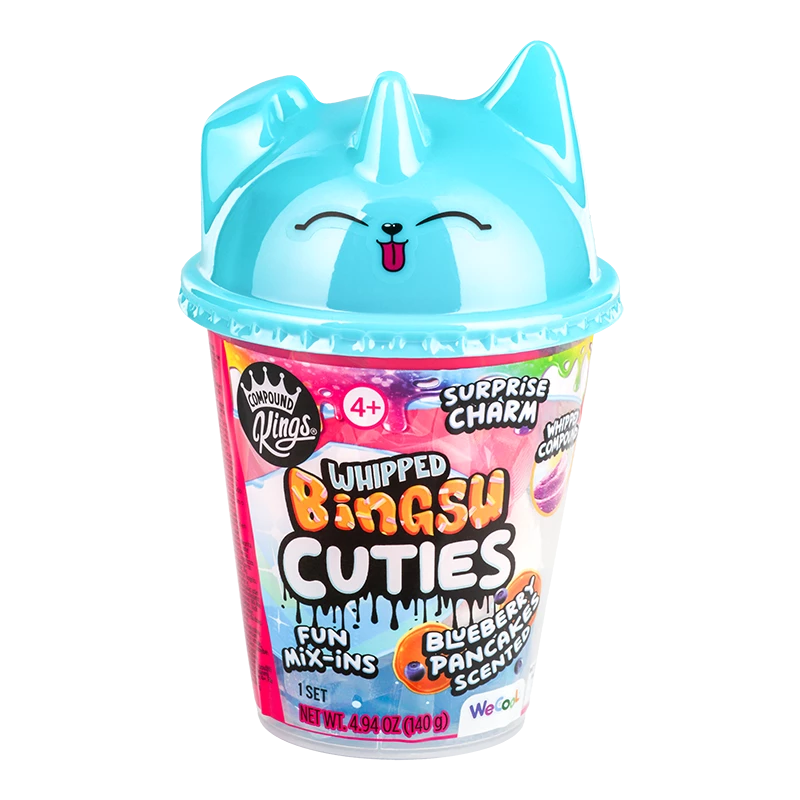 WeCool Whipped Bingsu Cuties Blueberry Pancake Slime-Set