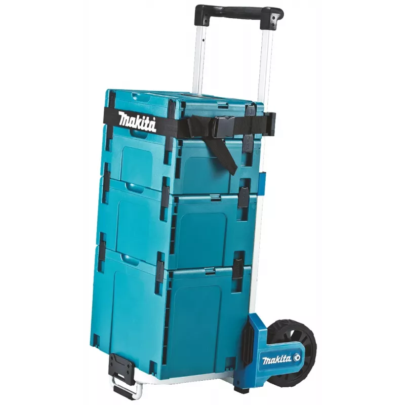 Makita MAKPAC Kühlbox isoliert, Größe 4, 18 l, Blau (198253-4)