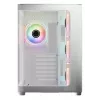 LC-Power Gaming 8001W Pro-Storm Light Midi-Tower ATX Gehäuse, weiß (LC-8001W-ON)