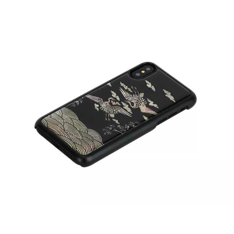 iKins Crane Hülle für iPhone XS/X, Schwarz, K1697J