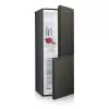 Kühl-Gefrierkombination MPM MPM-215-KB-39/E — 215 l, Gefrierfach unten, Dark Inox, wechselbare Türanschläge, LED-Beleuchtung