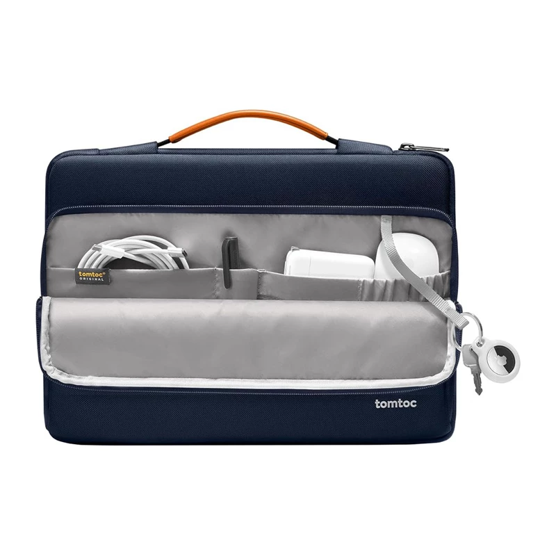 Tomtoc Defender-A14 Laptoptasche 13 Zoll, Marineblau