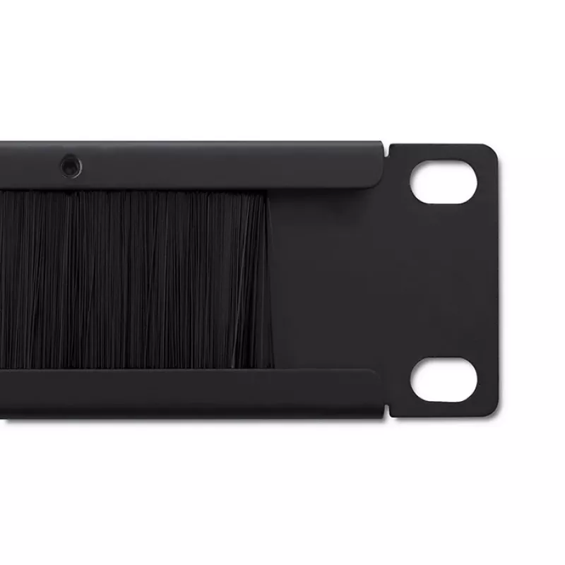 Qoltec 54513 19" Rack-Bürstenleiste, 1U