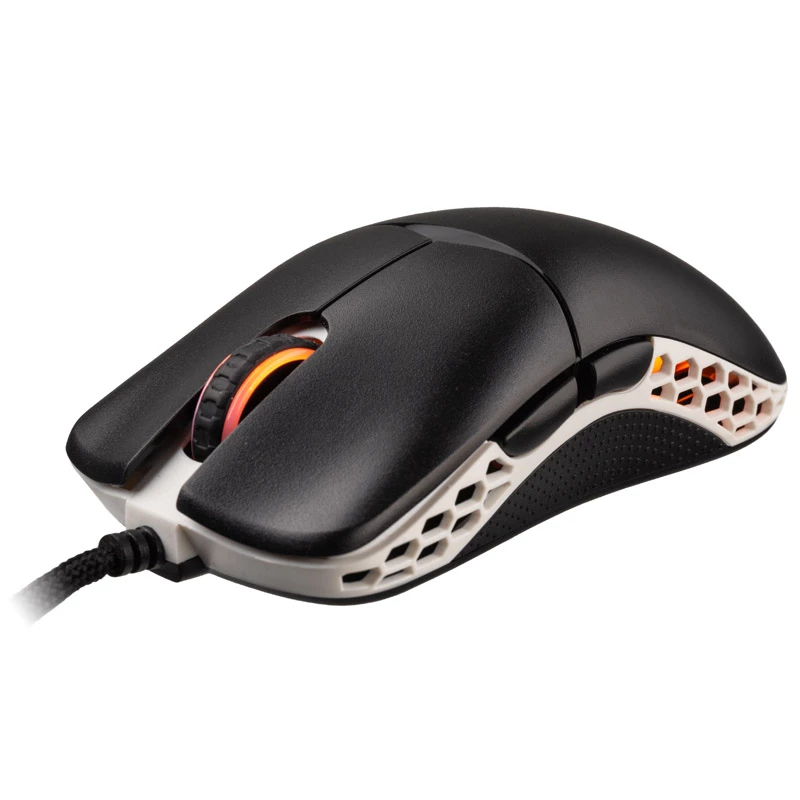Ducky Feather Maus Gaming Beidhändig USB Typ-A Optisch 16000 DPI