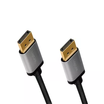 DisplayPort-Kabel LogiLink CDA0102 3 m Grau Schwarz