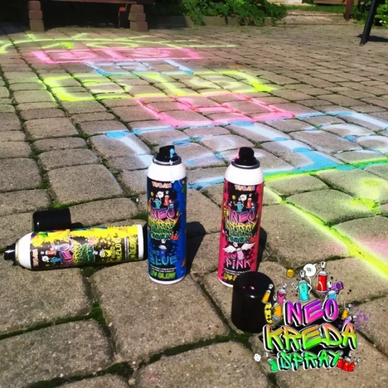 Tuban NEO CHALK SPRAY Gelb 150 ml Schreibfarbe Gelb