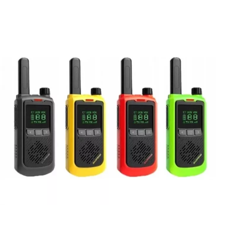 Baofeng BF-T17 Walkie-Talkie-Set, 2 Stück, grün