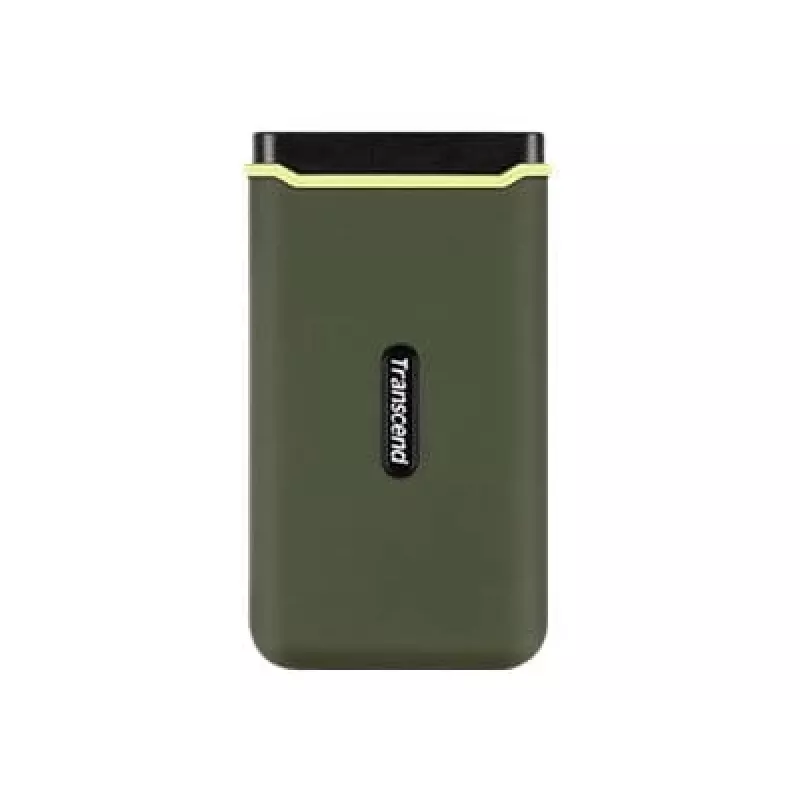Transcend ESD380C TS2TESD380C portable SSD 2 TB, USB 3.2 Gen 2x2, USB-C, 2000 MB/s, Military Green